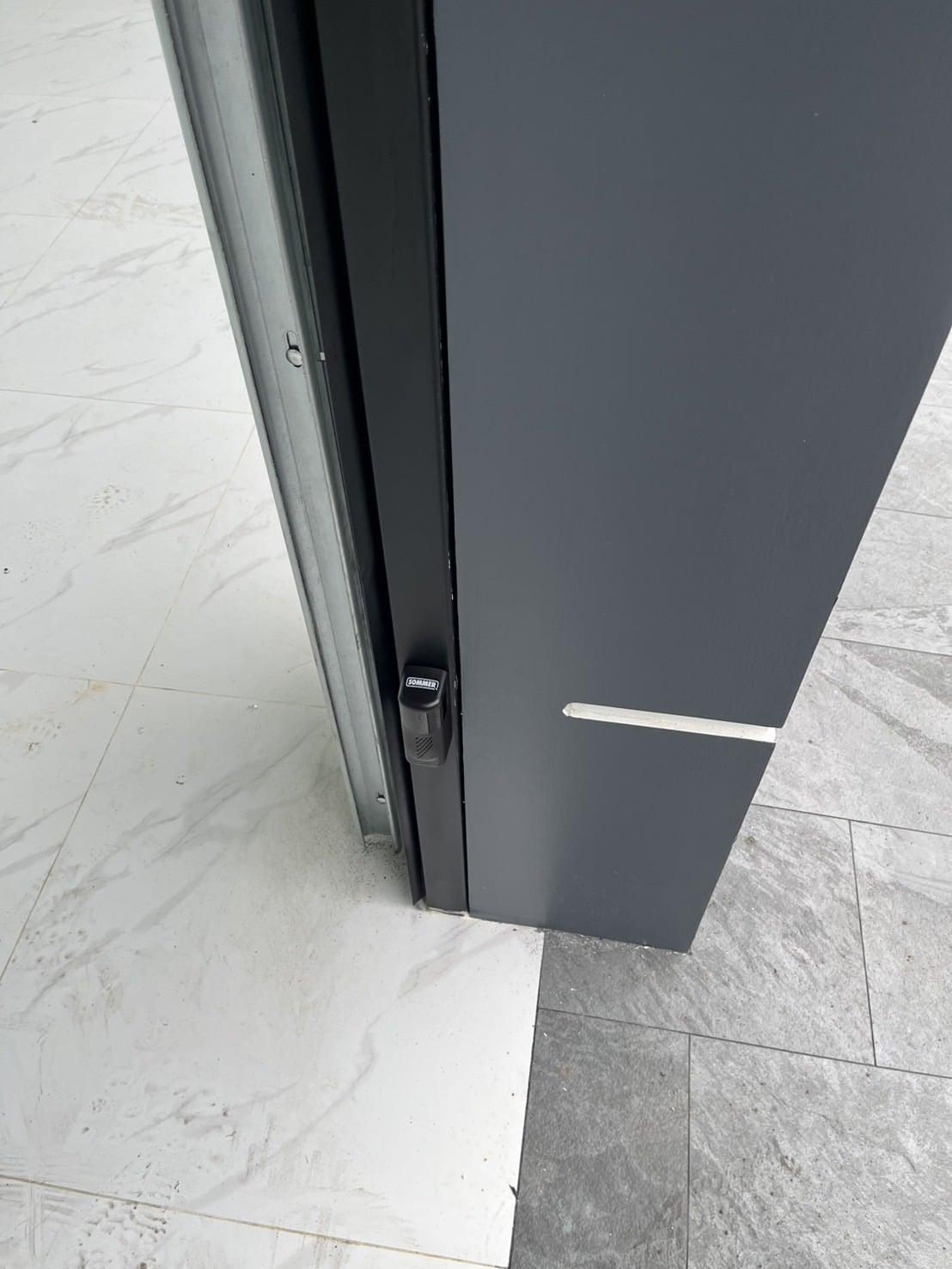 Installation photo of Garage Doors for Single House in Pathum Thani by OZ DOOR (13)