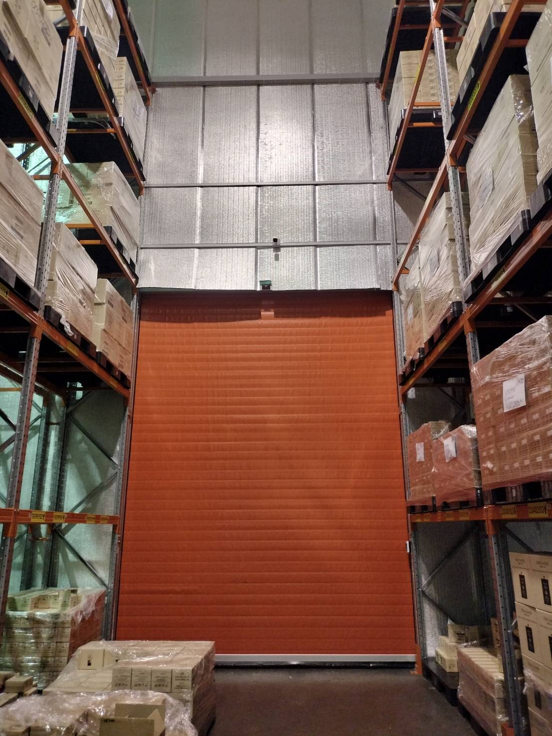 Installation photo of High Speed Doors for Cold Storage in Samut Prakan by OZ DOOR (4)