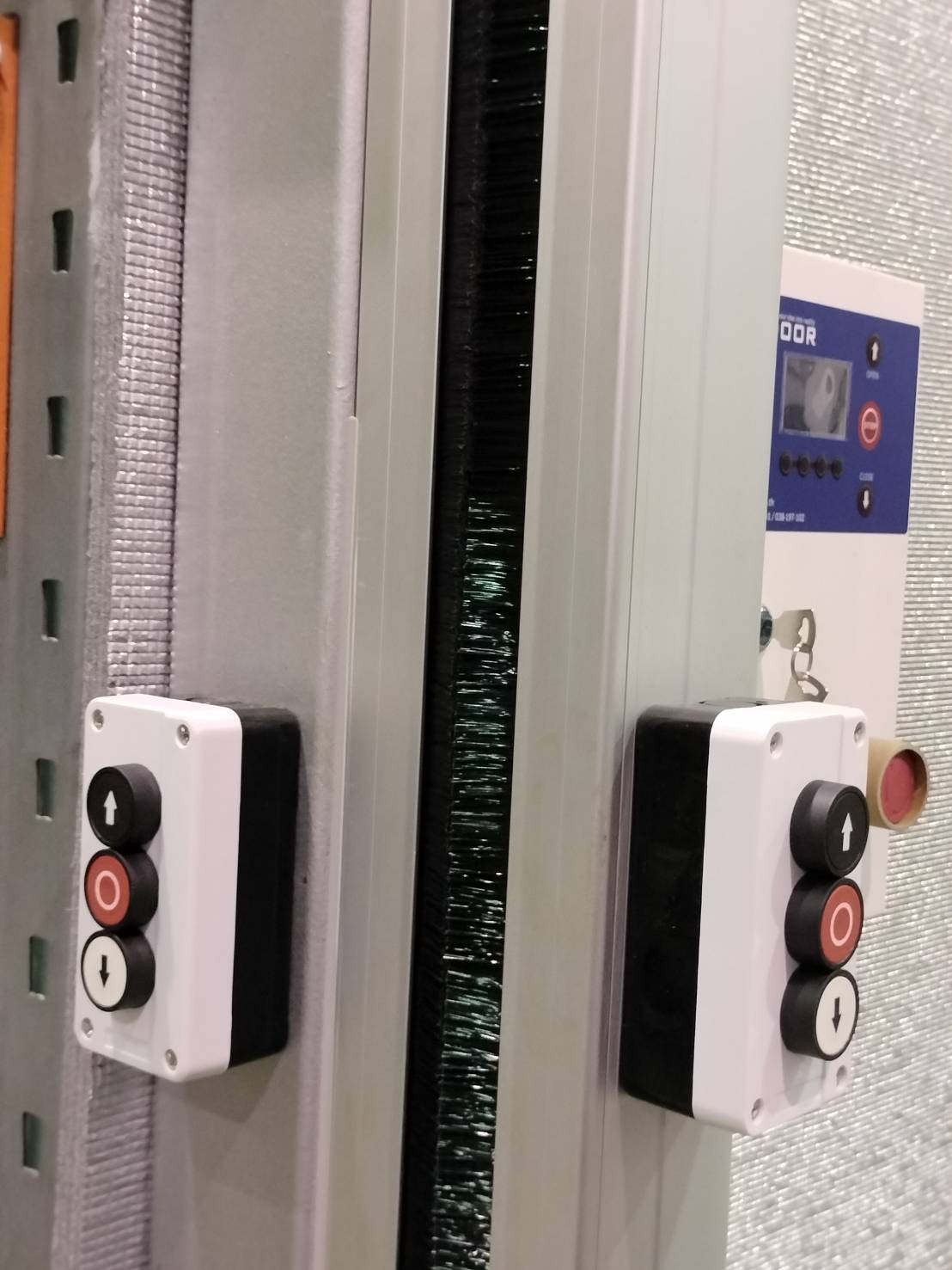 Installation photo of High Speed Doors for Cold Storage in Samut Prakan by OZ DOOR (8)