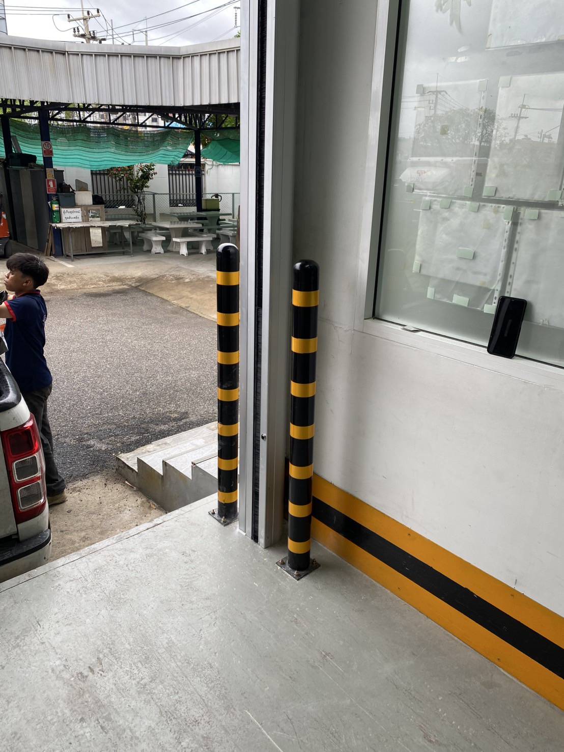ภาพผลงานติดตั้งประตูไฮสปีด รุ่น Standard สำหรับโรงงานอุตสาหกรรม ที่สมุทรสาคร โดย OZ DOOR (10)