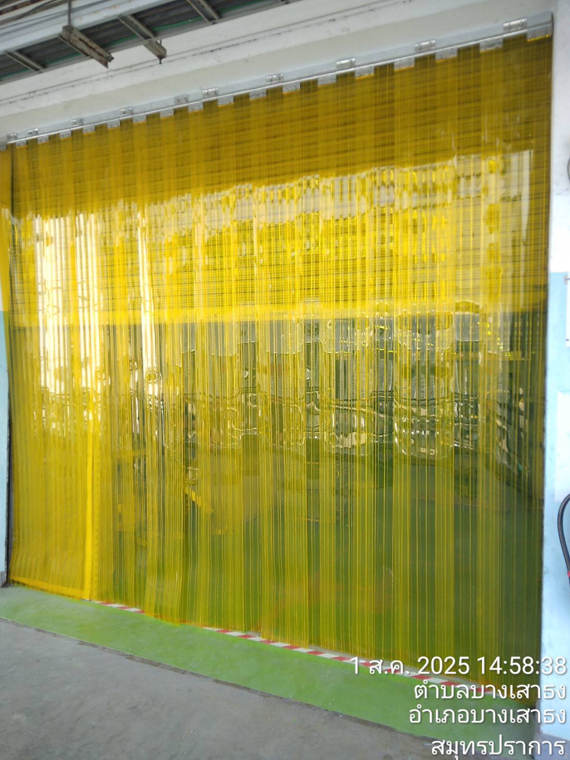 ภาพผลงานติดตั้งประตูไฮสปีด รุ่น Standard สำหรับโรงงานอุตสาหกรรม ที่สระบุรี โดย OZ DOOR (8)