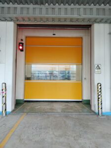 Read more about the article ประตูโรงงาน|High Speed Door|ประตูม้วน PVC
