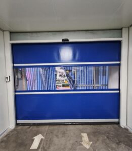 Read more about the article ประตูโรงงาน|High Speed Door|ประตูม้วน PVC