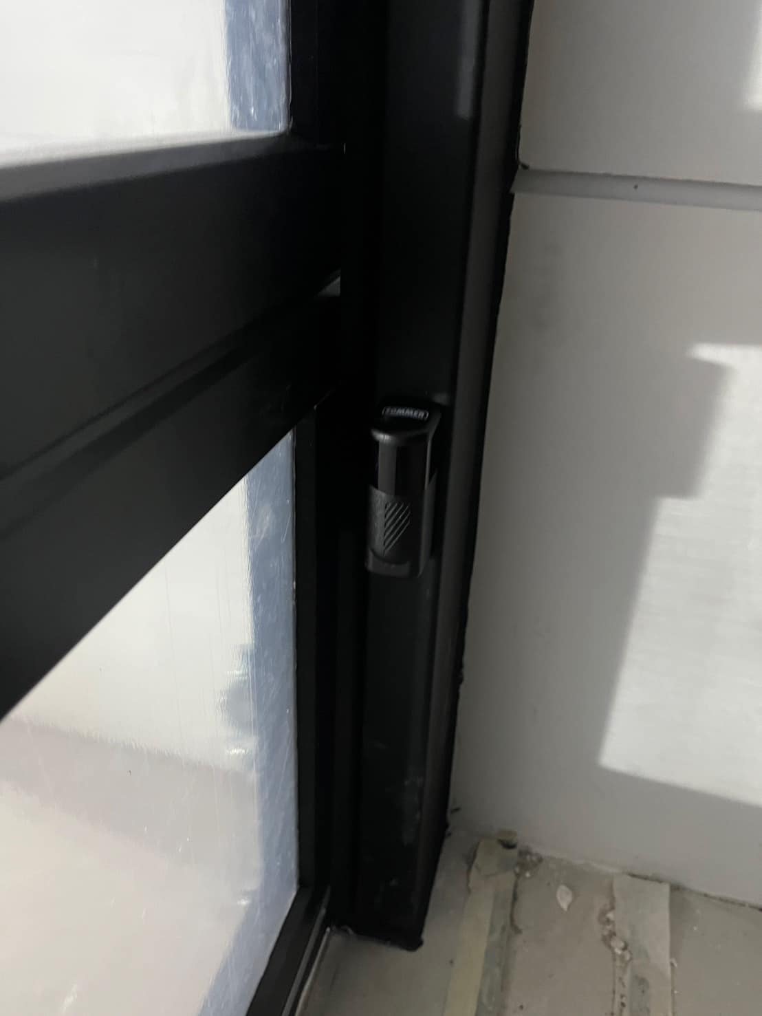 Installation photo of Garage Doors for Single House in Songkhla by OZ DOOR (7)