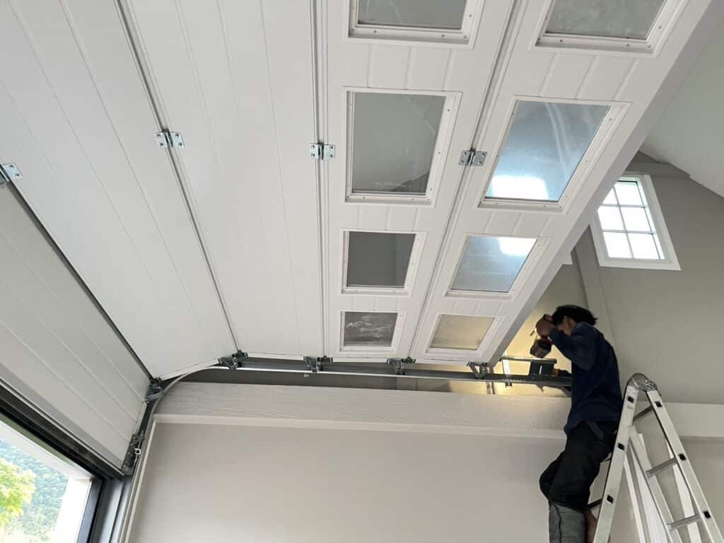 Installation photo of Garage Doors for Housing Estate / Developer in Nakhon Ratchasima by OZ DOOR (8)