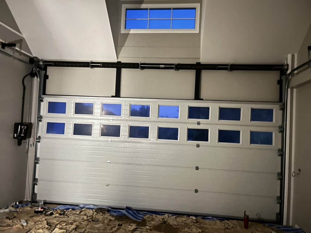 Installation photo of Garage Doors for Housing Estate / Developer in Nakhon Ratchasima by OZ DOOR (11)