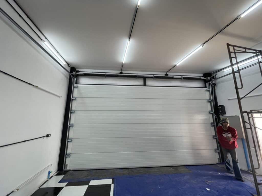 Installation photo of Garage Doors for Housing Estate / Developer in Rayong by OZ DOOR