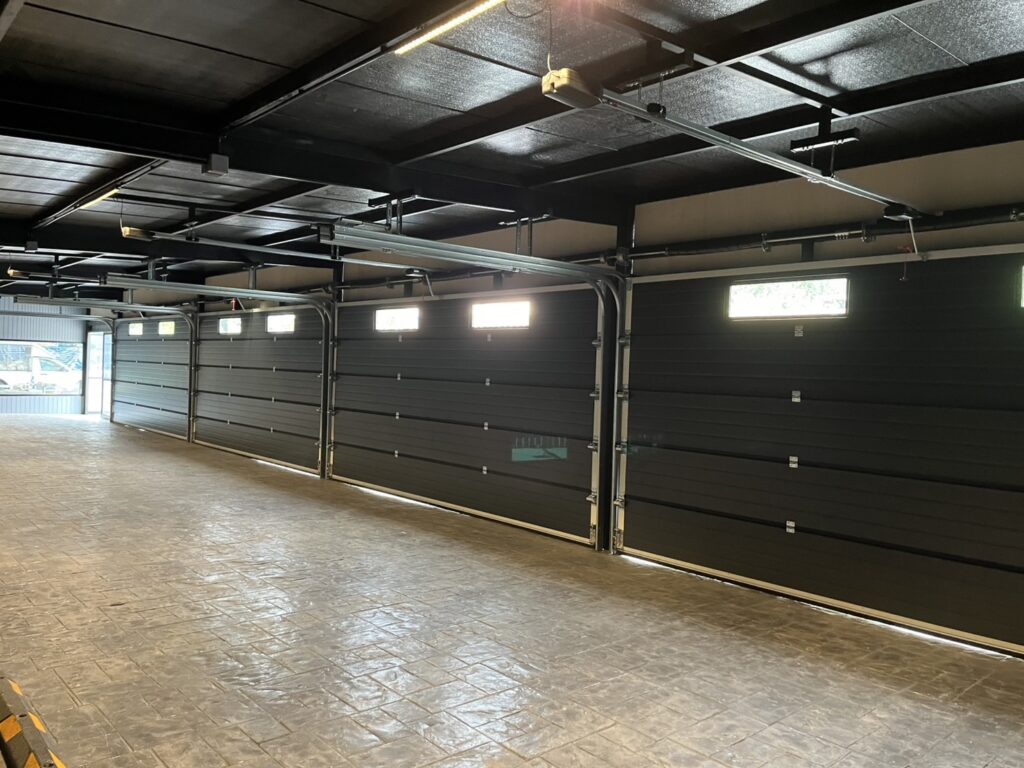 Installation photo of Garage Doors for Single House in Bangkok by OZ DOOR (14)