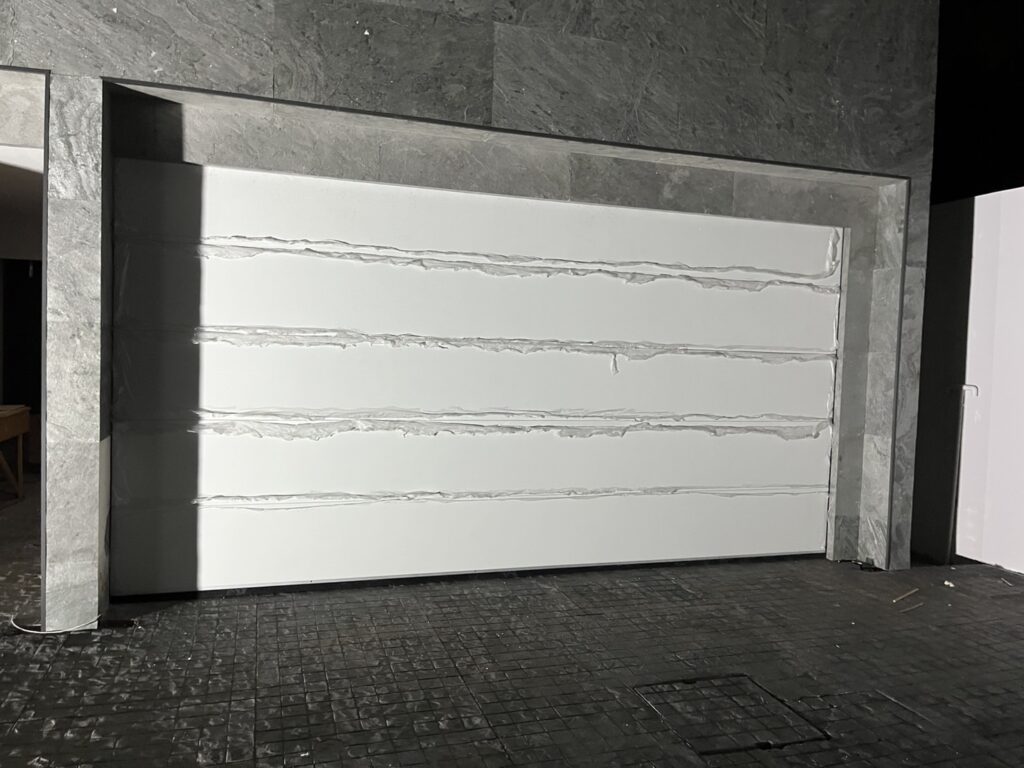 Installation photo of Garage Doors for Single House in Bangkok by OZ DOOR (16)