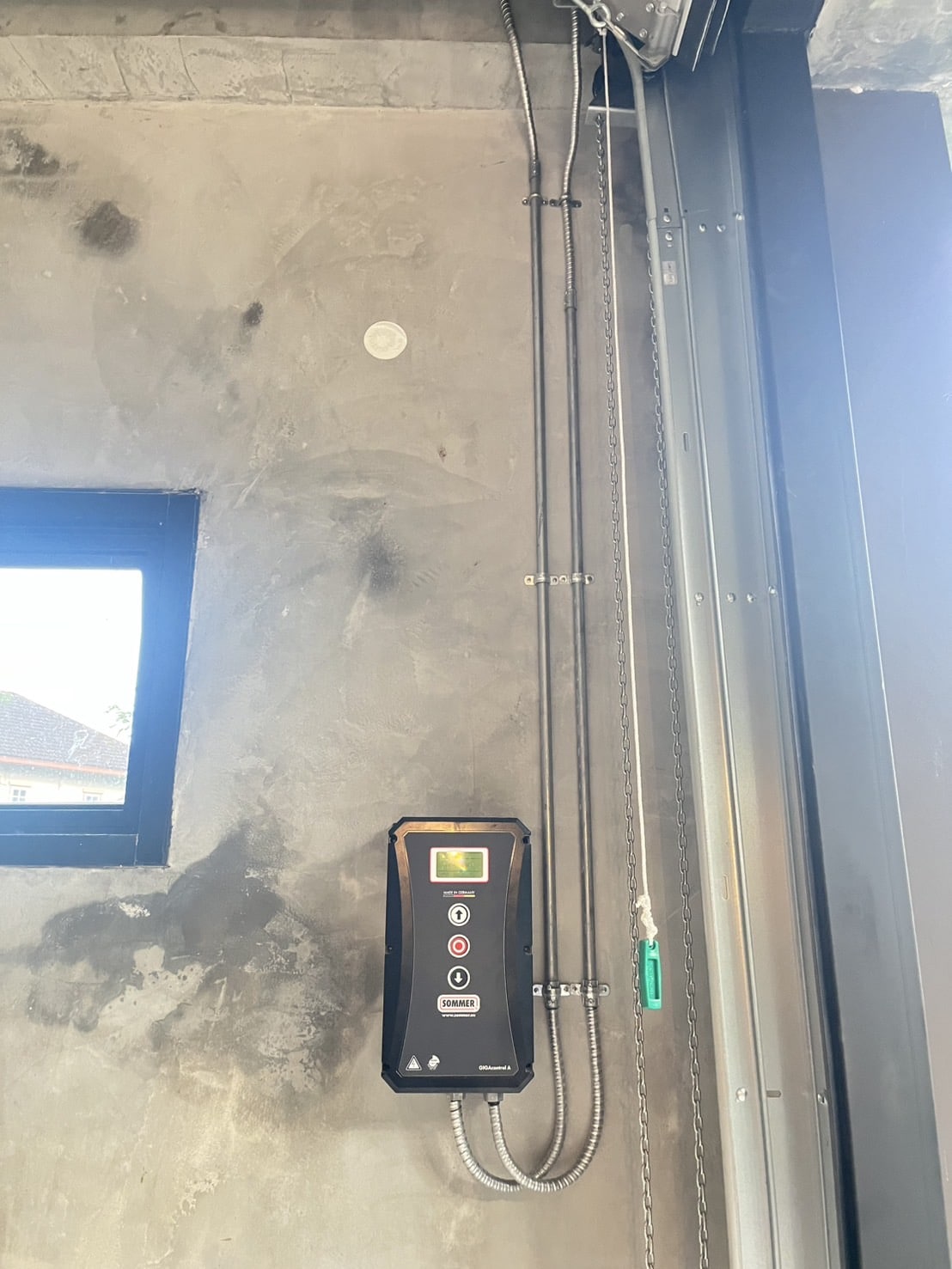 Installation photo of Garage Doors for Residential Projects in Bangkok by OZ DOOR (10)