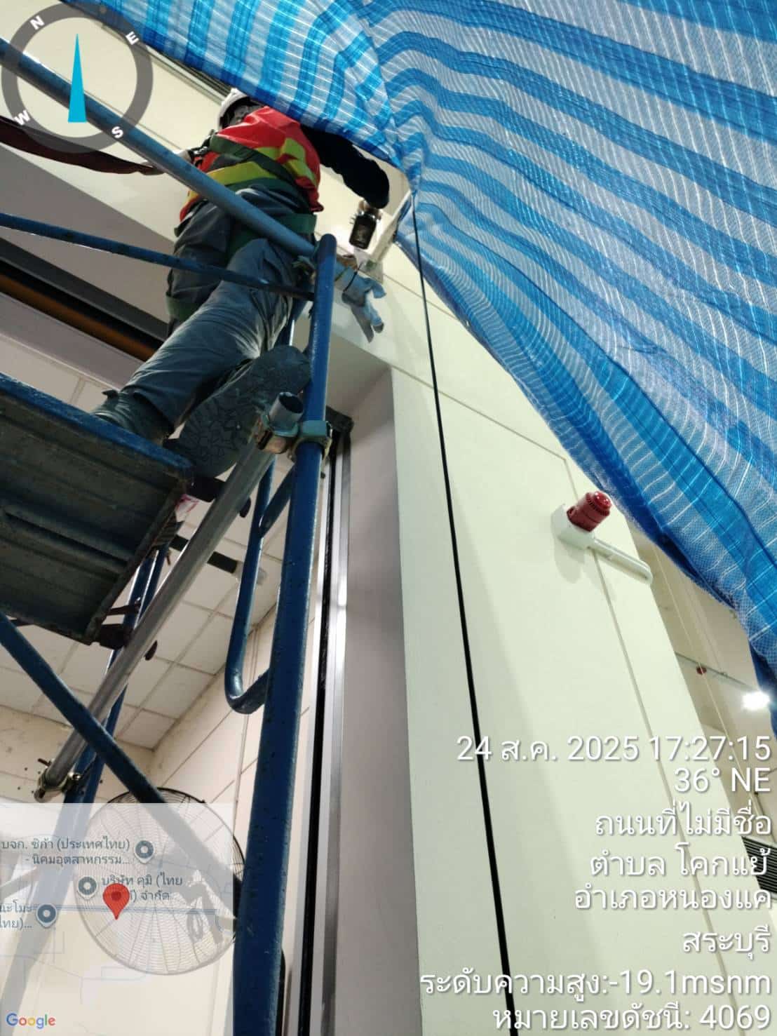 ภาพผลงานติดตั้งประตูไฮสปีด รุ่น Standard สำหรับคลีนรูมและ GMP ที่สระบุรี โดย OZ DOOR (13)