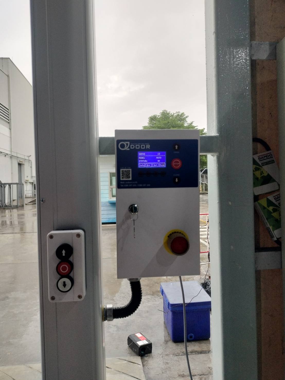 ภาพผลงานติดตั้งประตูไฮสปีด รุ่น Standard สำหรับโรงงานอุตสาหกรรม ที่กรุงเทพมหานคร โดย OZ DOOR (7)