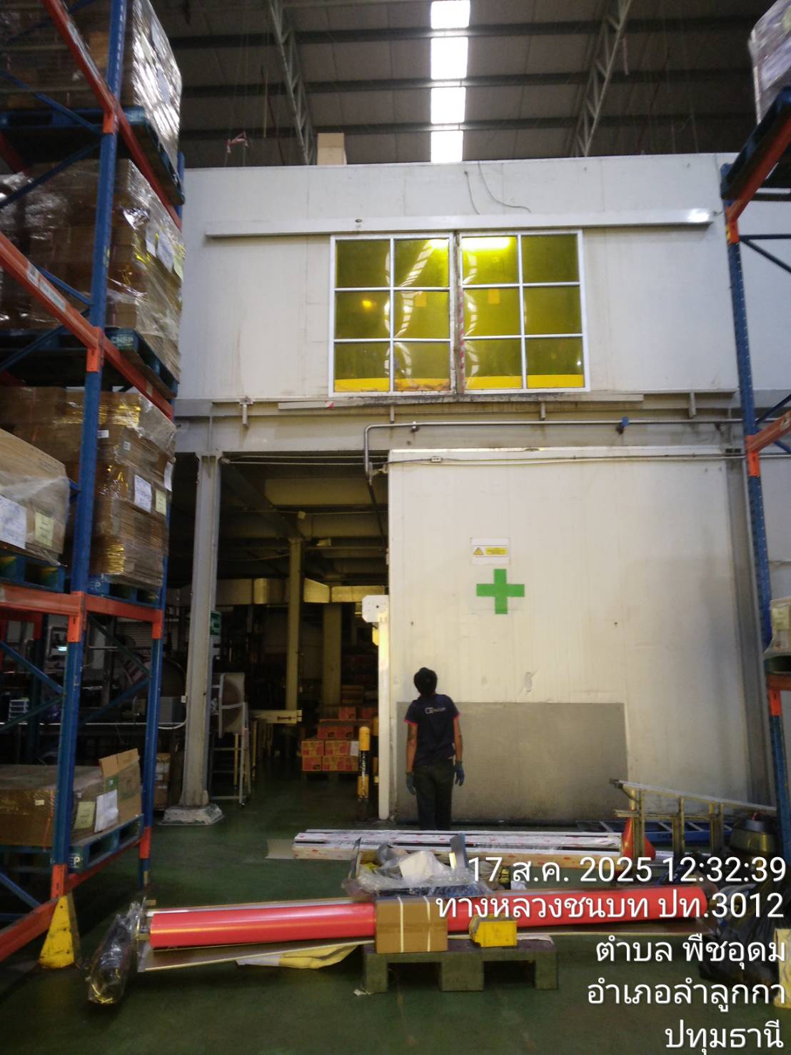 ภาพผลงานติดตั้งประตูไฮสปีด รุ่น Standard สำหรับคลังสินค้าและโลจิสติกส์ ที่กรุงเทพมหานคร โดย OZ DOOR (5)