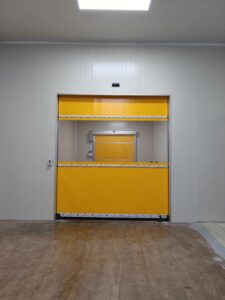 Read more about the article ประตูโรงงาน|High Speed Door|ประตูม้วน PVC