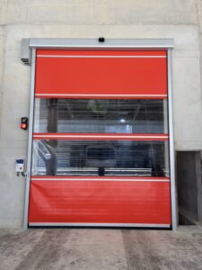 Read more about the article ประตูโรงงาน|High Speed Door|ประตูม้วน PVC