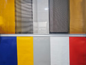 ม่าน PVC สำหรับประตูไฮสปี งานติดตั้งโรงงาน โดย OZ Door Thailand