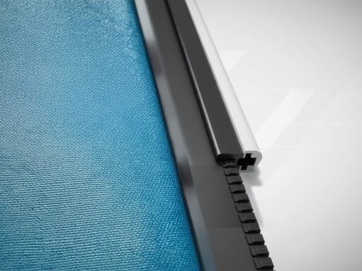 รางซิปซีลแน่นของประตูไฮสปีด รุ่นซิปเปอร์ สำหรับโซนสะอาด โดย OZ Door Thailand