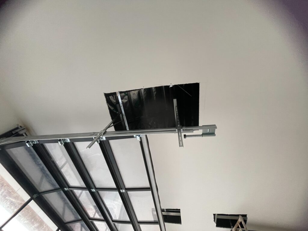 Installation photo of Garage Doors for Single House in Chiang Mai by OZ DOOR (4)