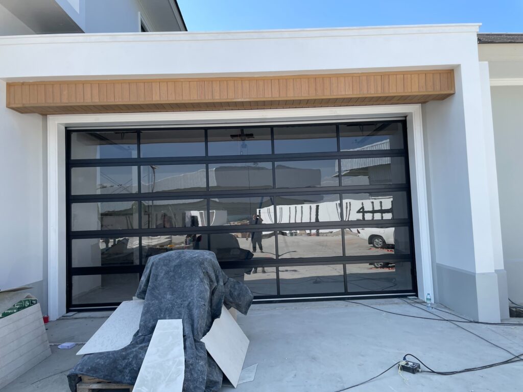 Installation photo of Garage Doors for Single House in Chiang Mai by OZ DOOR (6)