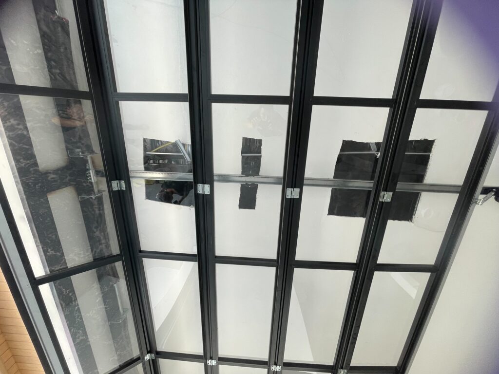 Installation photo of Garage Doors for Single House in Chiang Mai by OZ DOOR (14)