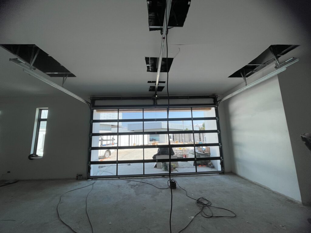 Installation photo of Garage Doors for Single House in Chiang Mai by OZ DOOR