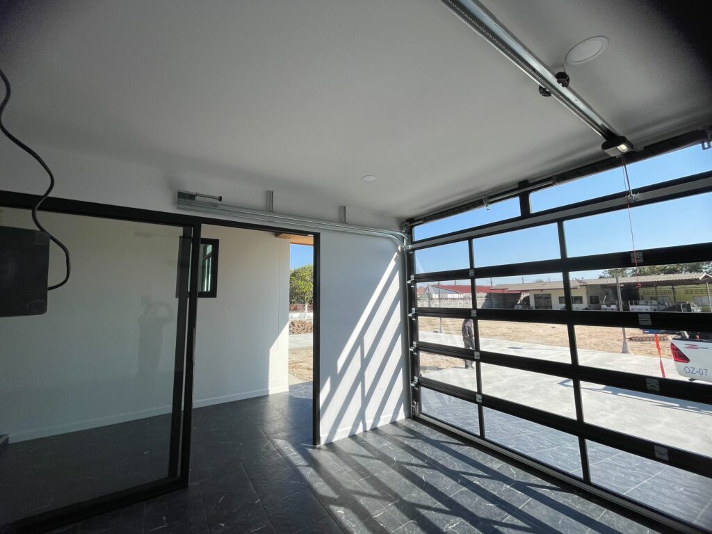 Installation photo of Garage Doors for Single House in Chonburi by OZ DOOR (2)