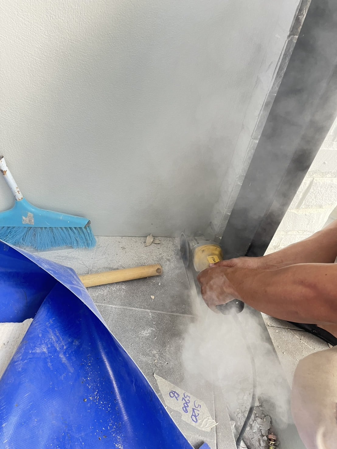 Installation photo of Garage Doors for Single House in Phuket by OZ DOOR (2)