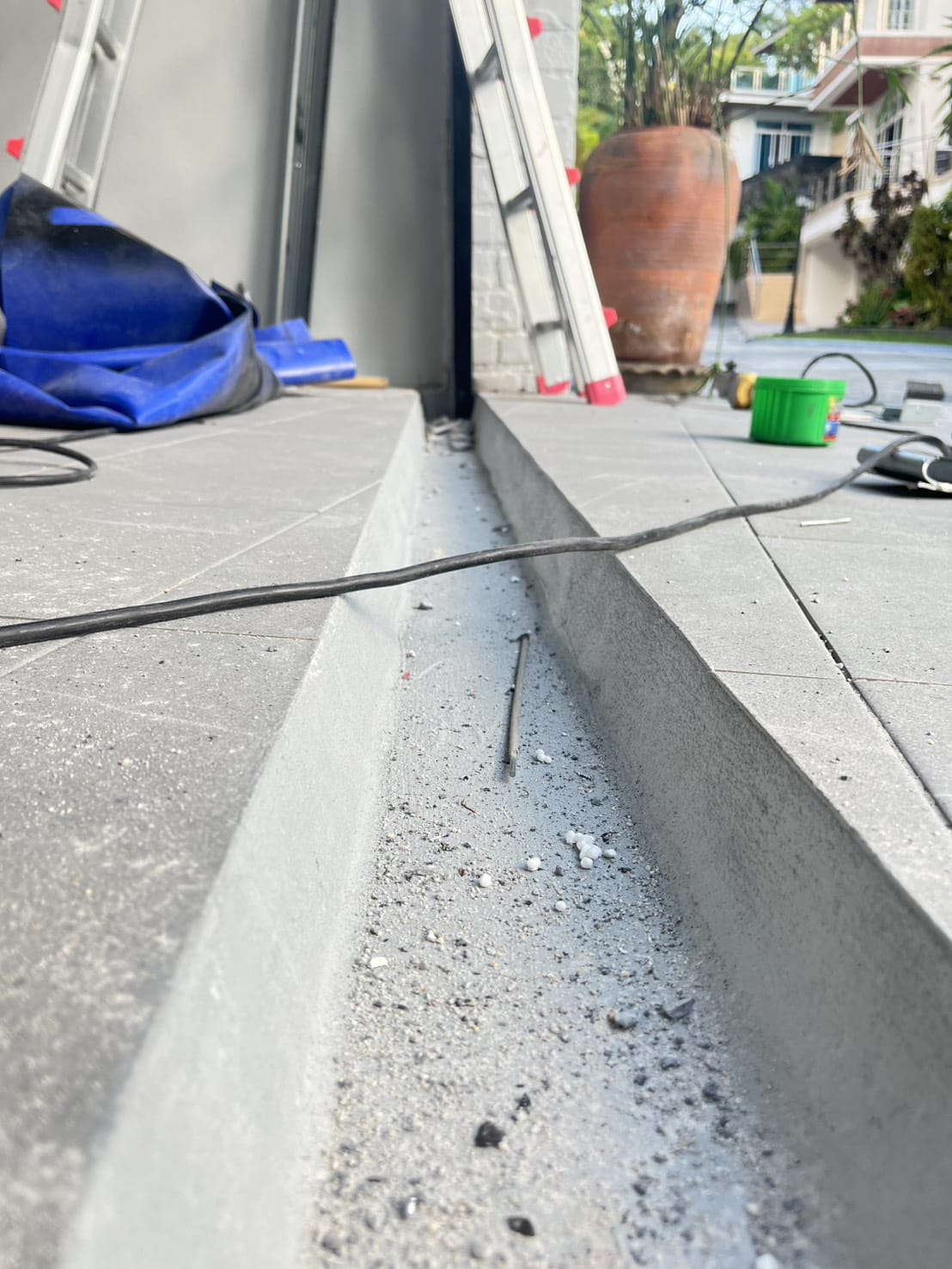 Installation photo of Garage Doors for Single House in Phuket by OZ DOOR (7)