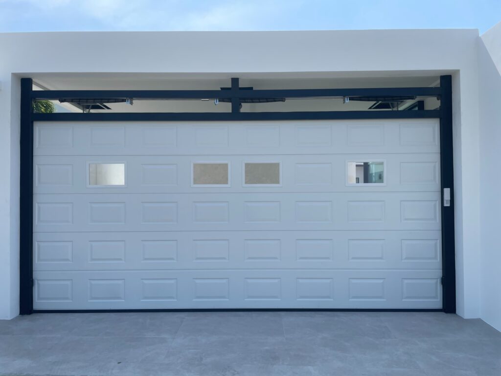 Installation photo of Garage Doors for Housing Estate / Developer in Phuket by OZ DOOR (2)