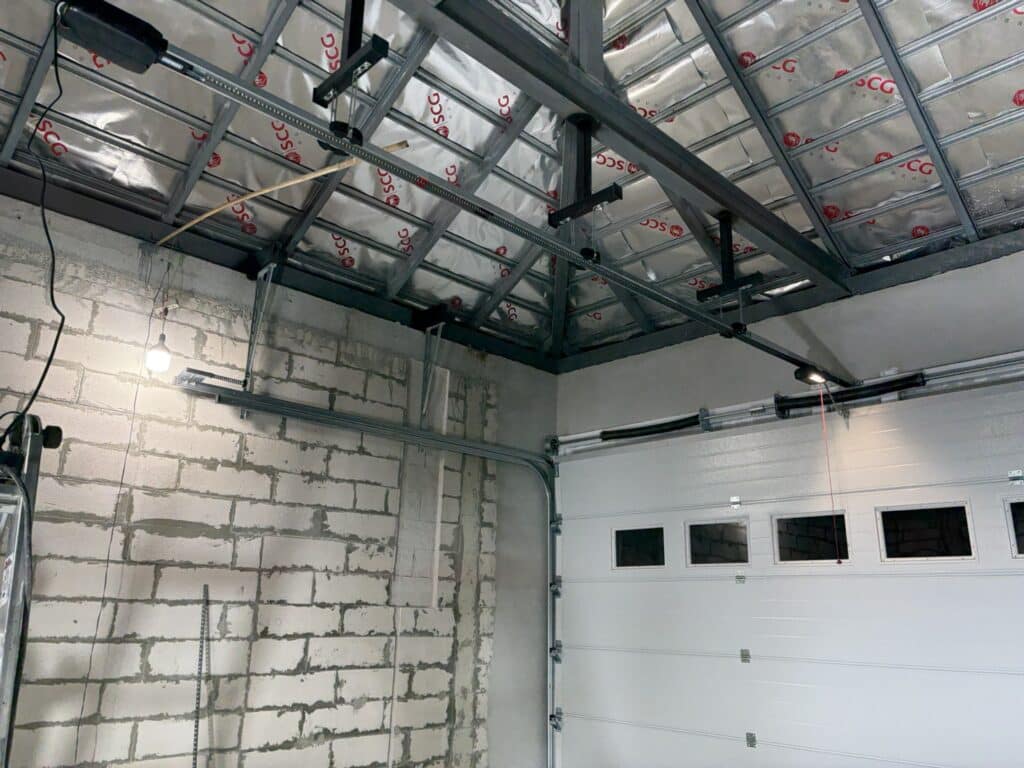 Installation photo of Garage Doors for Single House in Chonburi by OZ DOOR