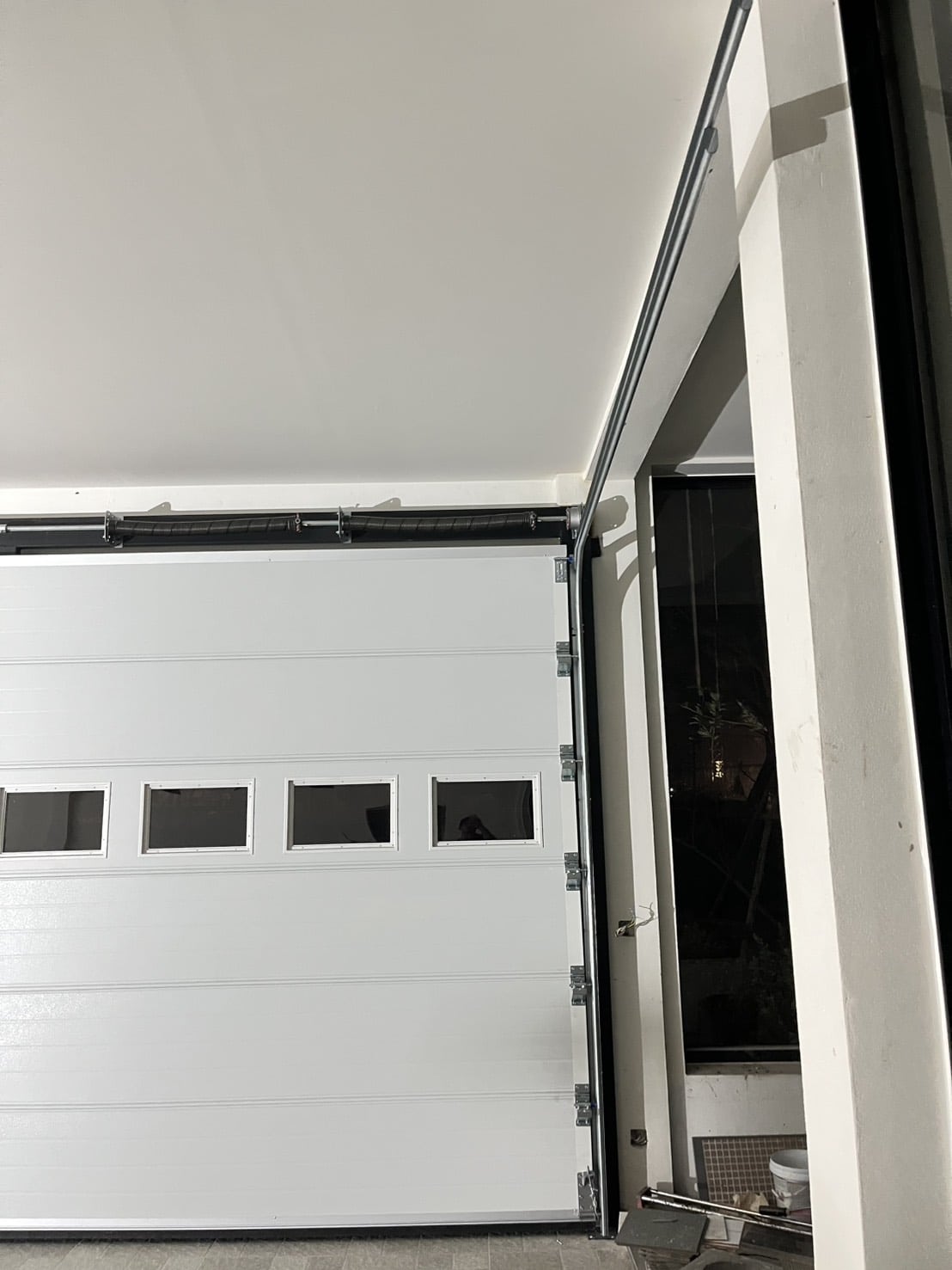 Installation photo of Garage Doors for Single House in Pathum Thani by OZ DOOR (4)