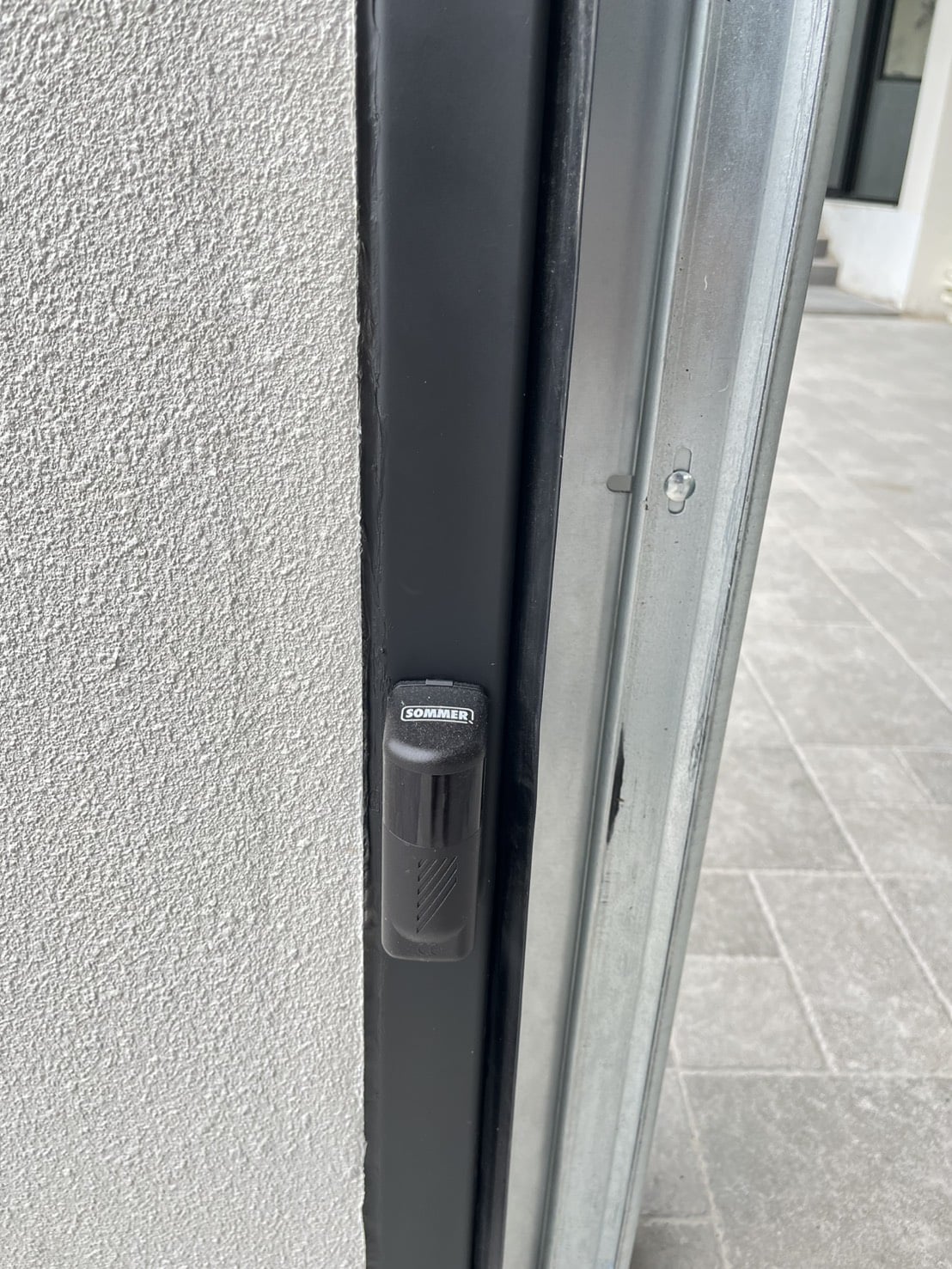 Installation photo of Garage Doors for Single House in Pathum Thani by OZ DOOR (7)