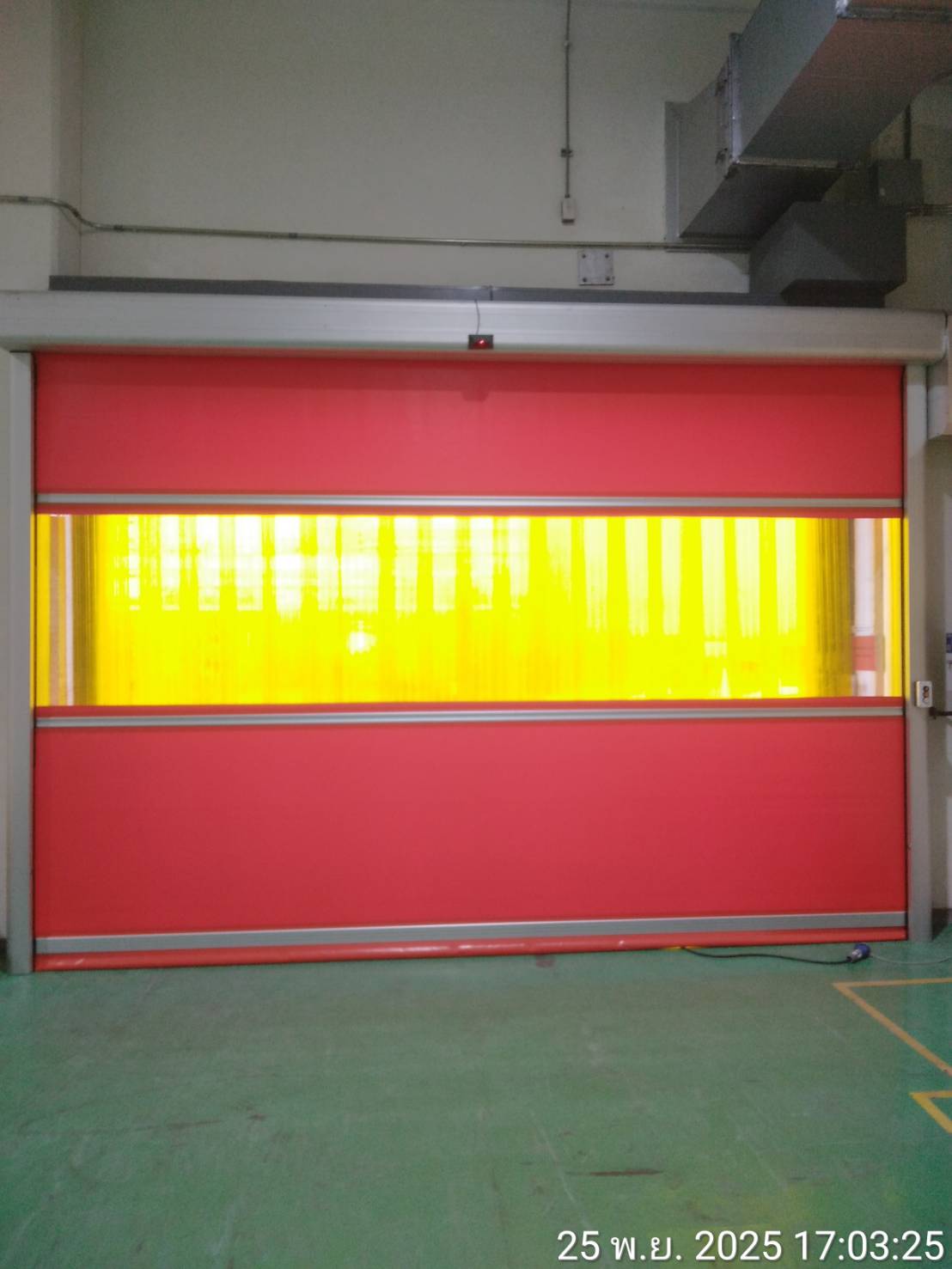 Installation photo of High Speed Doors for Cleanroom / GMP in Rayong by OZ DOOR (8)