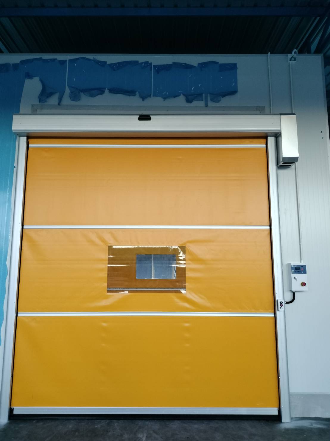 Installation photo of High Speed Doors for Food & Beverage in Prachin Buri by OZ DOOR