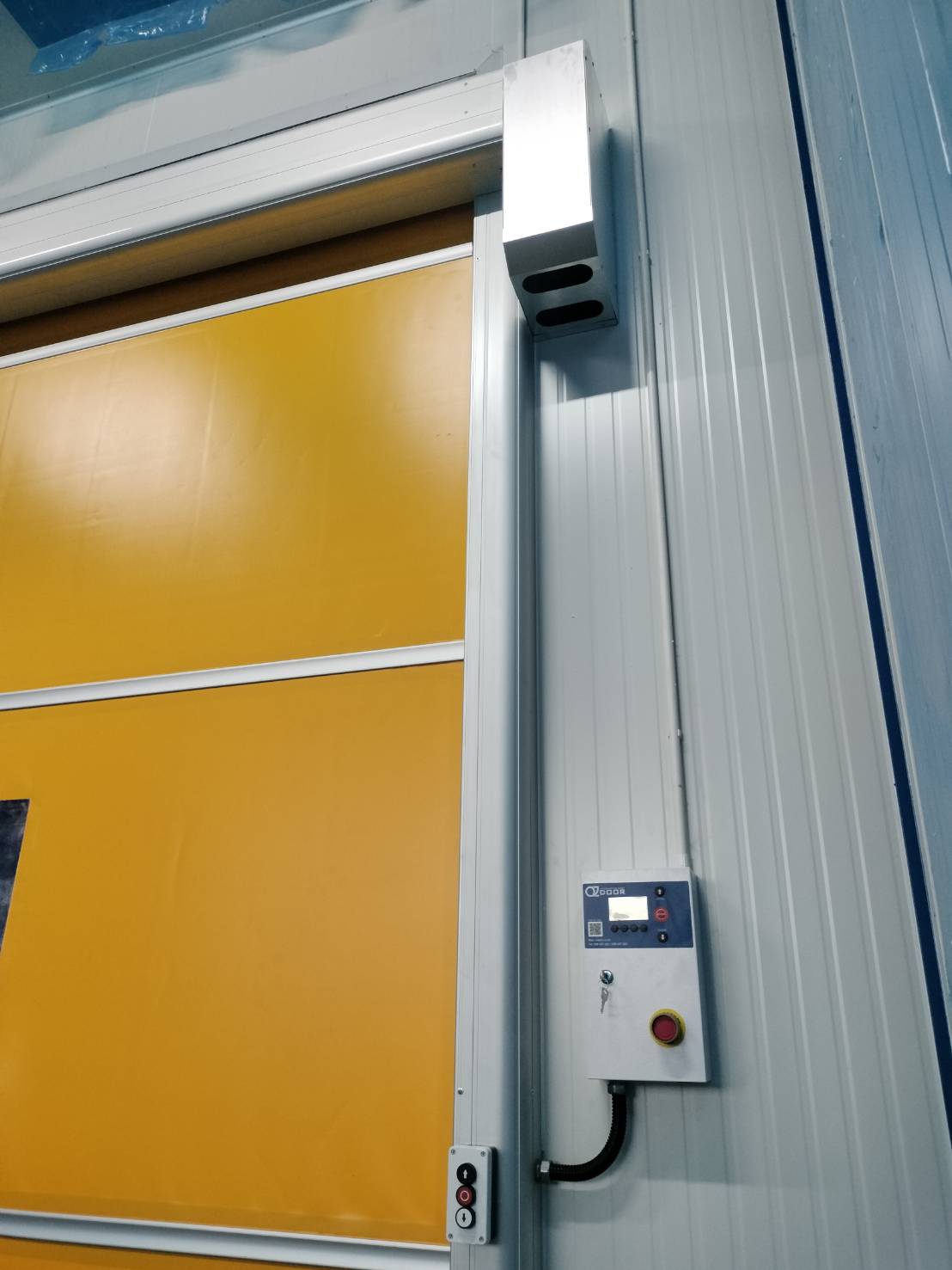 Installation photo of High Speed Doors for Food & Beverage in Prachin Buri by OZ DOOR (3)