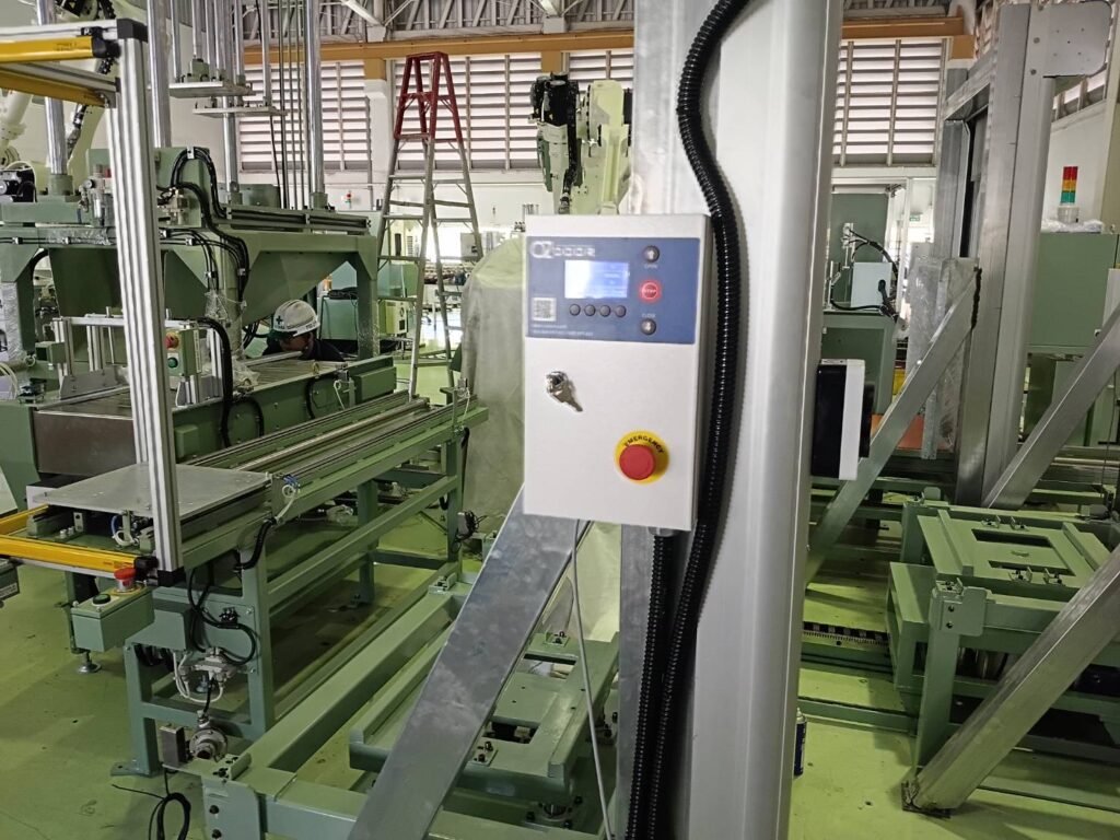 ภาพผลงานติดตั้งประตูไฮสปีด รุ่น Standard สำหรับโรงงานอุตสาหกรรม ที่ระยอง โดย OZ DOOR (3)