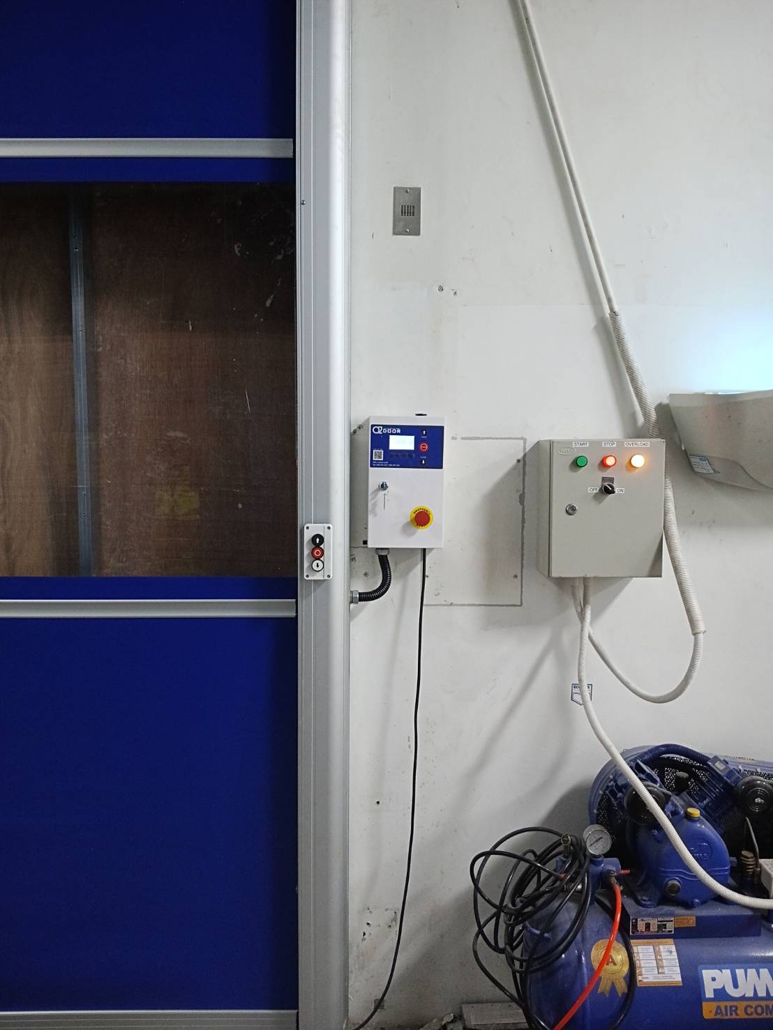 ภาพผลงานติดตั้งประตูไฮสปีด รุ่น Standard สำหรับโรงงานอุตสาหกรรม ที่ระยอง โดย OZ DOOR (6)