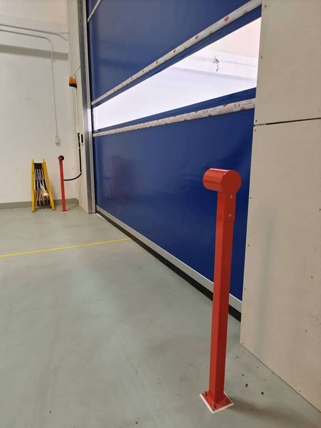 ภาพผลงานติดตั้งประตูไฮสปีด รุ่น Standard สำหรับโรงงานอุตสาหกรรม ที่ระยอง โดย OZ DOOR (6)