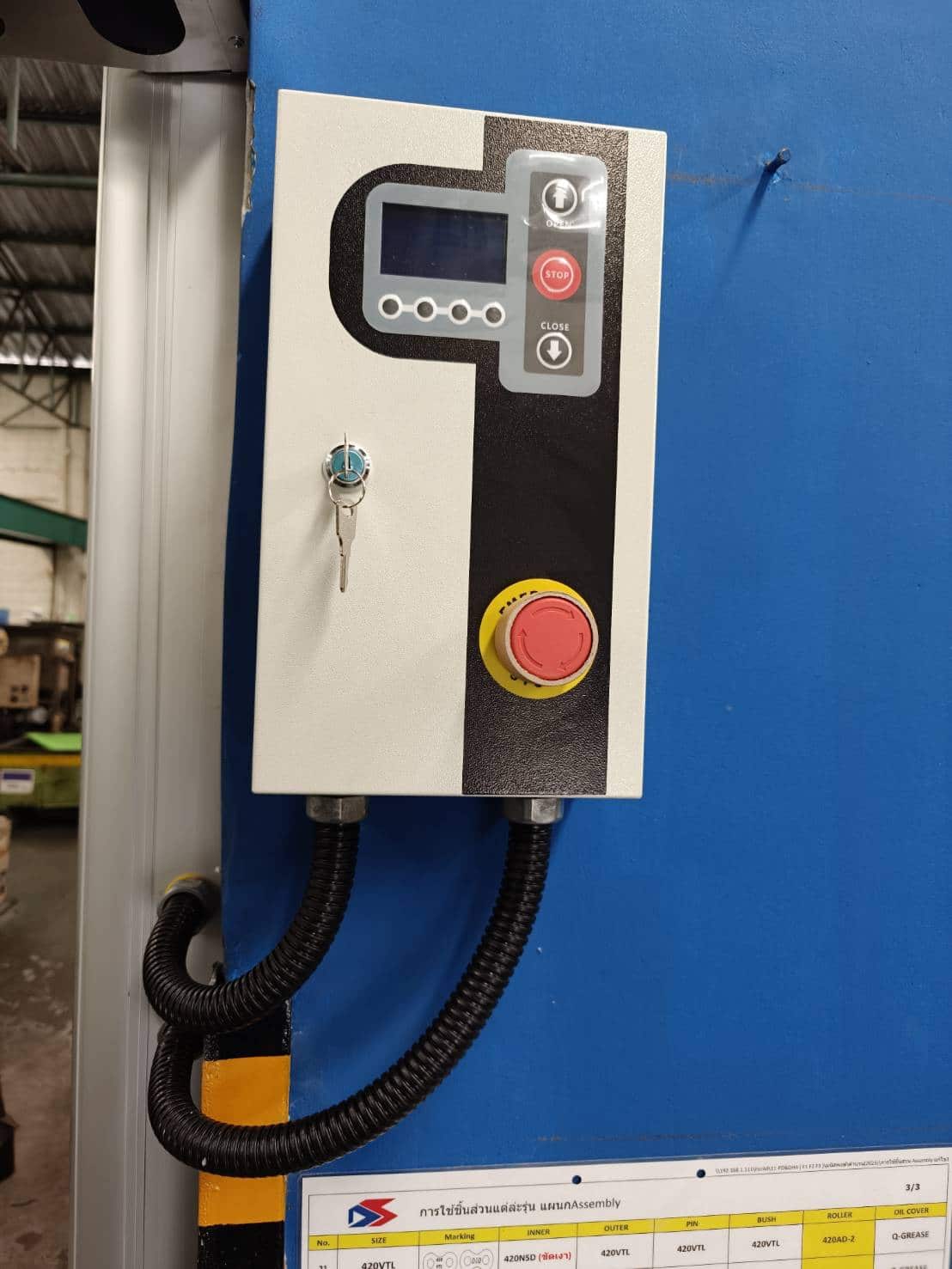 ภาพผลงานติดตั้งประตูไฮสปีด รุ่น Standard สำหรับคลังสินค้าและโลจิสติกส์ ที่ระยอง โดย OZ DOOR (17)