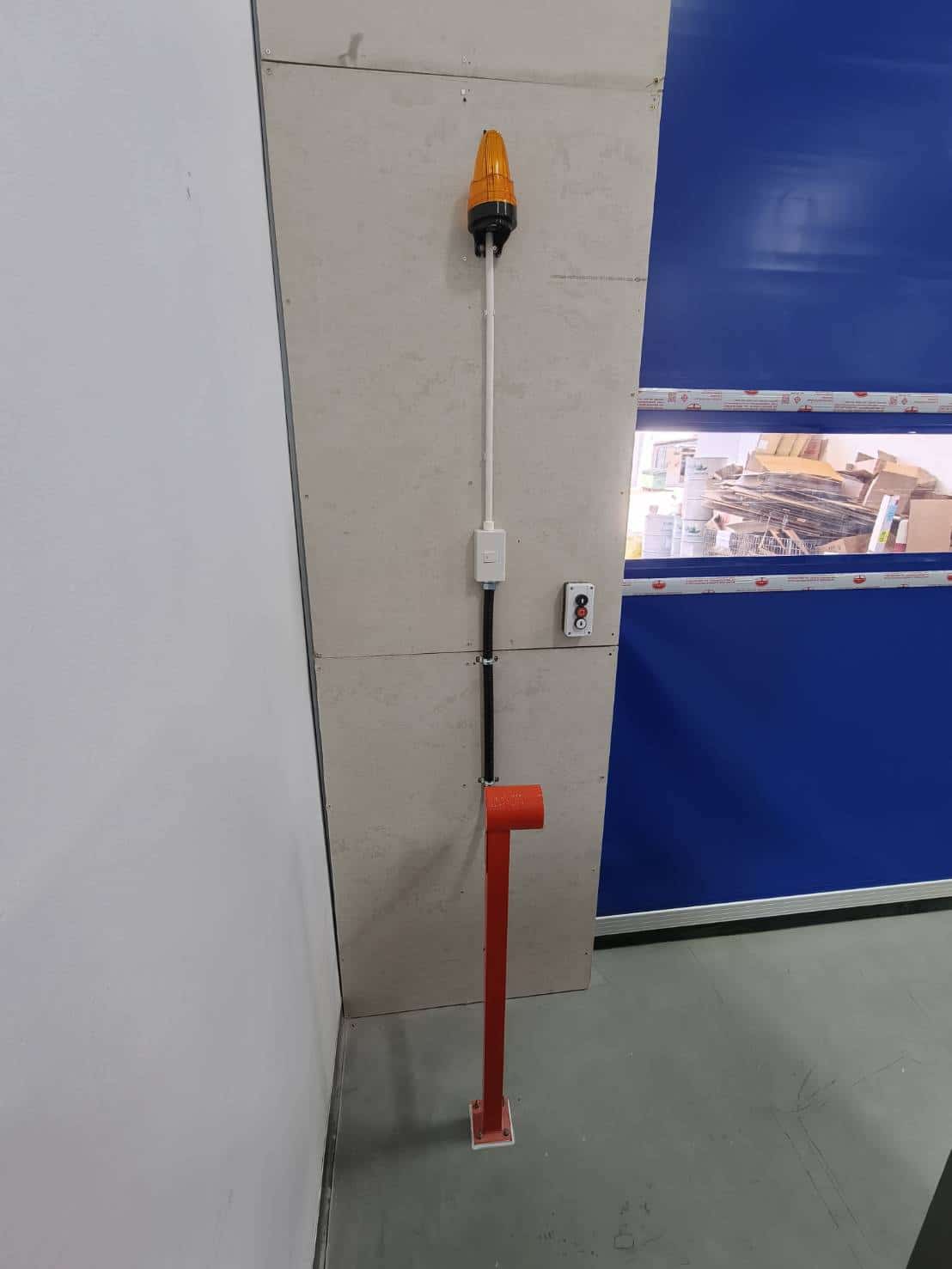 ภาพผลงานติดตั้งประตูไฮสปีด รุ่น Standard สำหรับโรงงานอุตสาหกรรม ที่สมุทรปราการ โดย OZ DOOR (5)