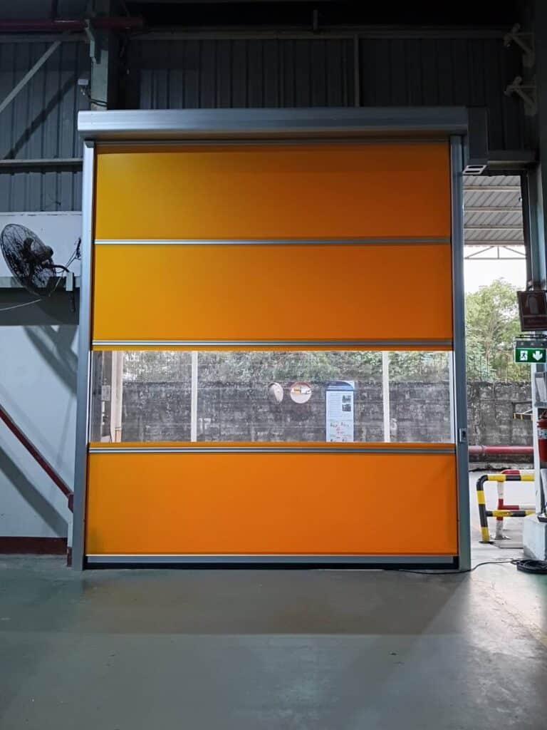 Installation photo of High Speed Doors for Manufacturing in Prachin Buri by OZ DOOR (6)