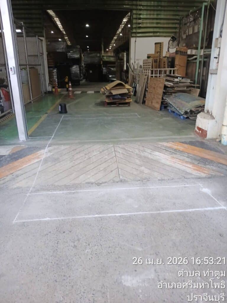 Installation photo of High Speed Doors for Manufacturing in Prachin Buri by OZ DOOR (2)