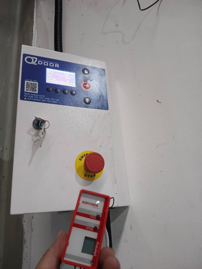 Installation photo of High Speed Doors for Manufacturing in Prachin Buri by OZ DOOR (5)