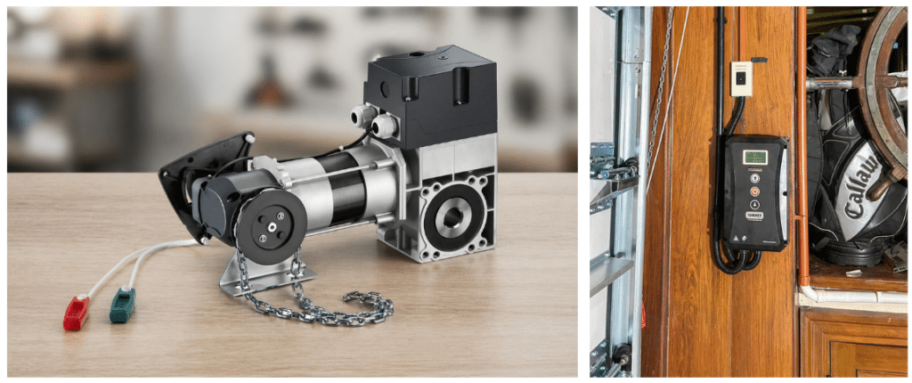 มอเตอร์ข้าง SOMMER GIGAsedo 024.140 CXET0 สำหรับประตูอุตสาหกรรม แข็งแรง รองรับงานหนัก เหมาะกับประตูบานใหญ่น้ำหนักเยอะ และโรงงานที่ต้องการเปิด-ปิดประตููบ่อย