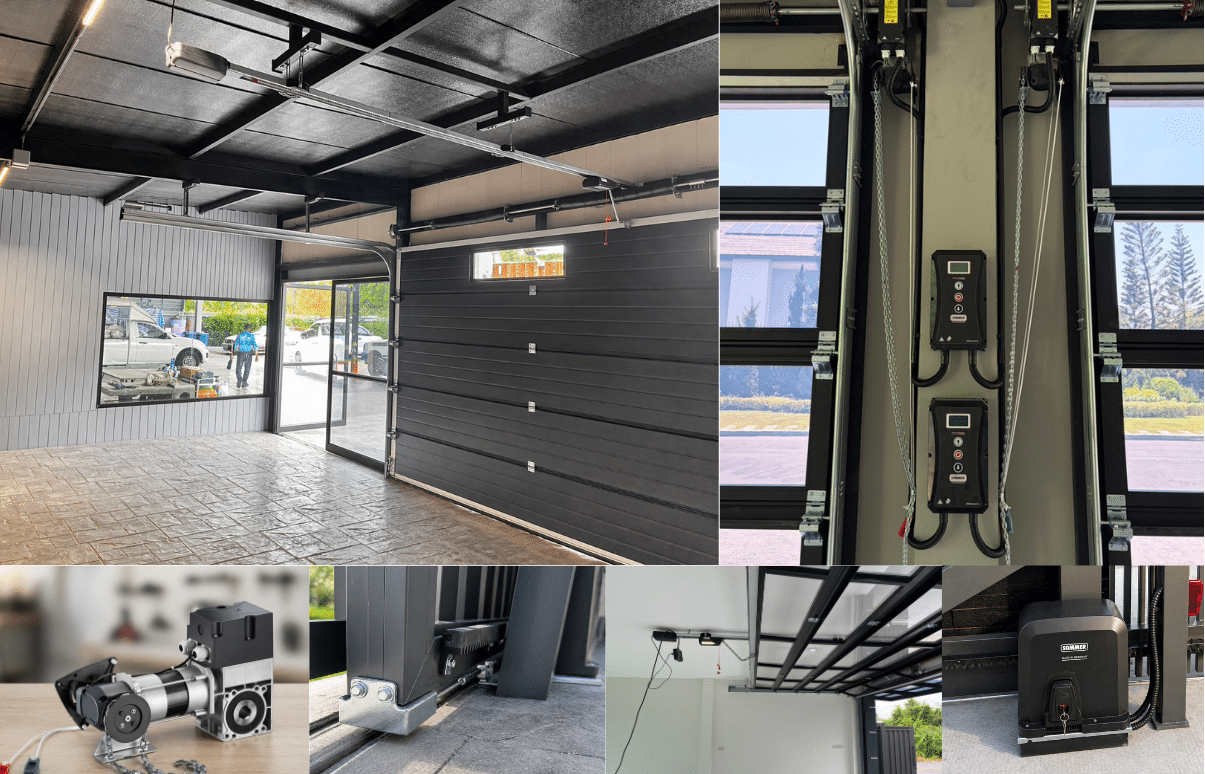 มอเตอร์ประตูอัตโนมัติ SOMMER สำหรับประตูรั้วและประตูโรงรถ คุณภาพเยอรมัน แข็งแรง เงียบ และปลอดภัย