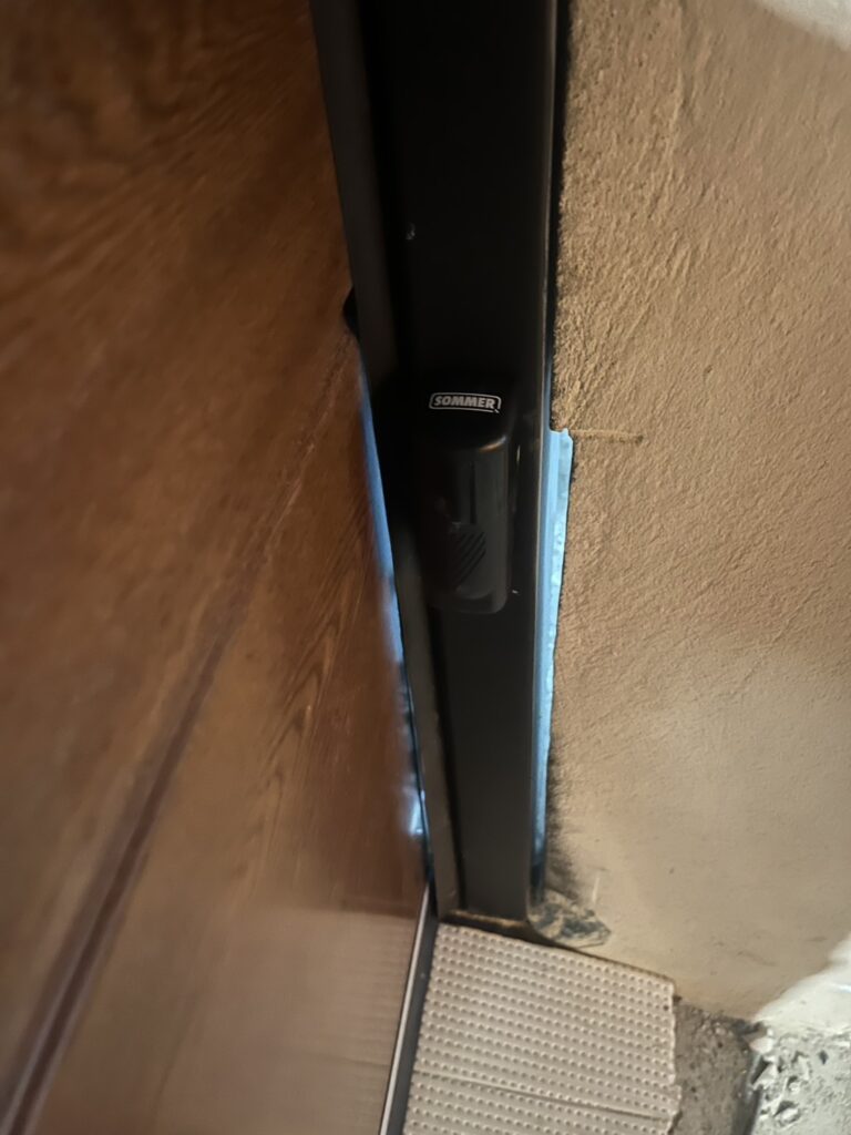 Installation photo of Standard Garage Door for Single House in Bangkok by OZ DOOR (7)