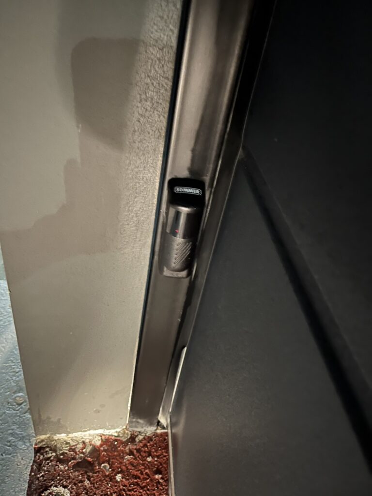 Installation photo of Standard Garage Door for Single House in Bangkok by OZ DOOR (4)