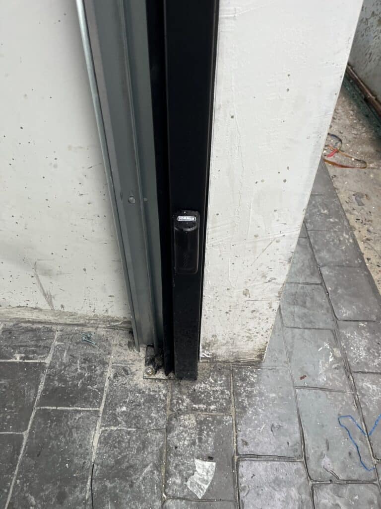Installation photo of Standard Garage Door for Single House in Bangkok by OZ DOOR (5)