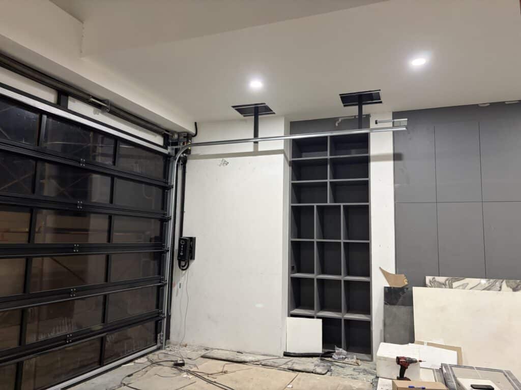 Installation photo of Garage Doors for Single House in Bangkok by OZ DOOR (7)