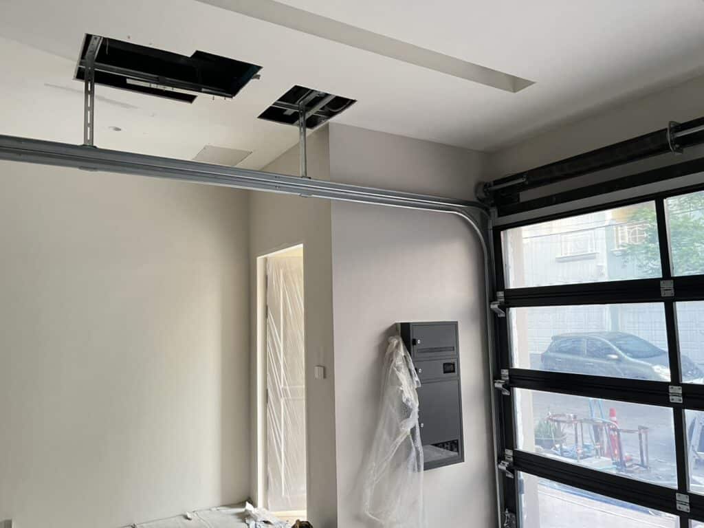 Installation photo of Garage Doors for Single House in Bangkok by OZ DOOR (8)